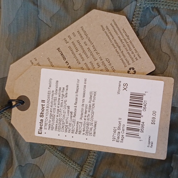 NWT Prana Electa Short II - Picture 7 of 8
